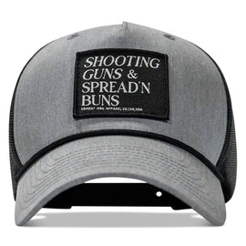 Shooting Guns & Spread'n Buns Patch Rope Snapback Hat