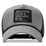 Shooting Guns & Spread'n Buns Patch Rope Snapback Hat