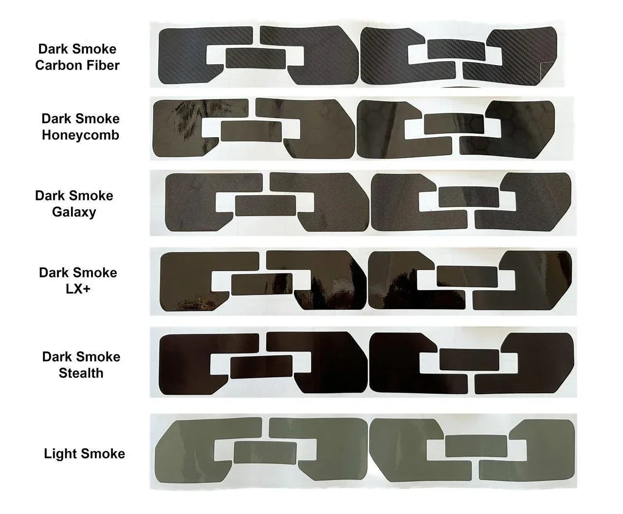 Smoked Sidemarker Overlays (Front Only) - 2025+ 4Runner