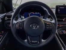 Load image into Gallery viewer, "Supra" Steering Wheel Trim Overlays (Full Set) - 2020+ Supra