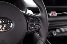 Load image into Gallery viewer, "Supra" Steering Wheel Trim Overlays (Full Set) - 2020+ Supra
