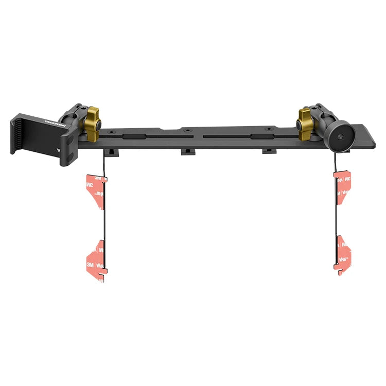 2016-2023 Toyota Tacoma Tackform Slim Track Dash Bracket With 20LITE Phone & Midland Magnetic CB Radio Mic Mounts
