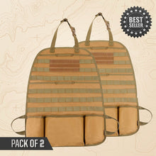Load image into Gallery viewer, Tactical MOLLE Seat Organizer v2