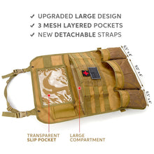 Load image into Gallery viewer, Tactical MOLLE Seat Organizer v3