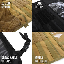 Load image into Gallery viewer, Tactical MOLLE Seat Organizer v3