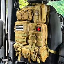 Load image into Gallery viewer, Tactical MOLLE Seat Organizer Full Set