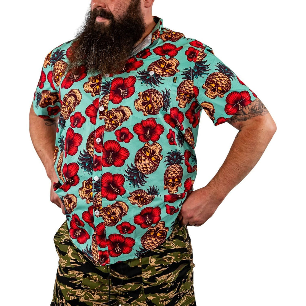 Men's Flex Button Up