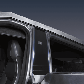 Tesla Cybertruck B & C Pillars & Door Buttons Wrap
