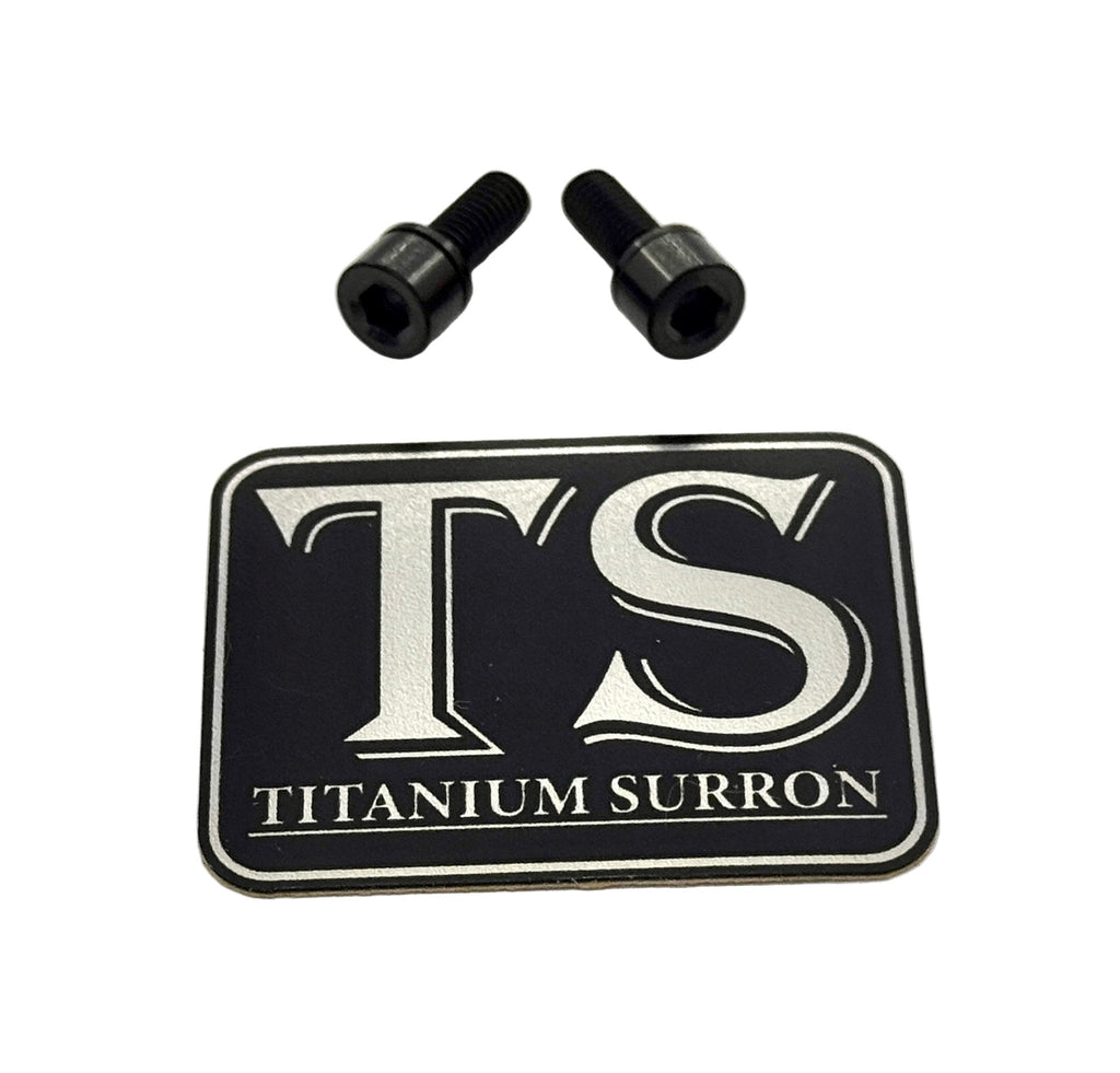 Titanium E-Moto Headlight Mount Bolts