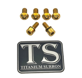 Titanium E-Moto Headlight Mount Bolts