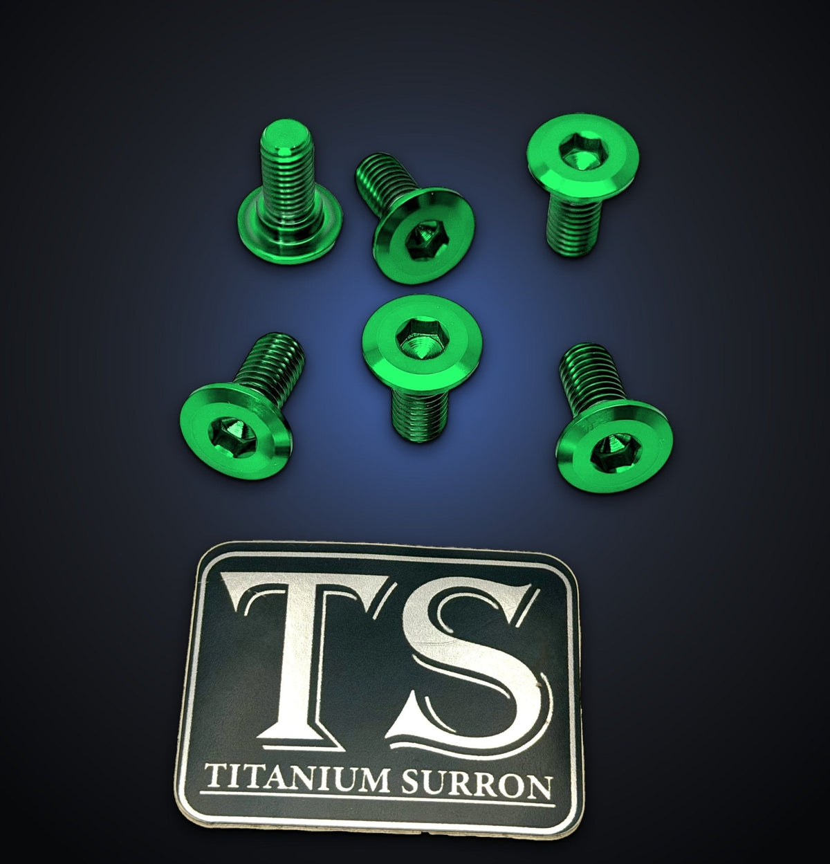 Titanium Front Rotor Bolts for Yozma IN10