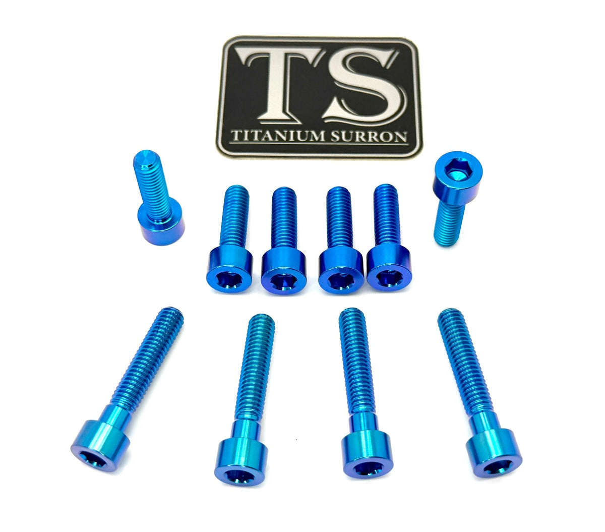 Titanium Stem/ Handlebar Mount Bolts - E-moto