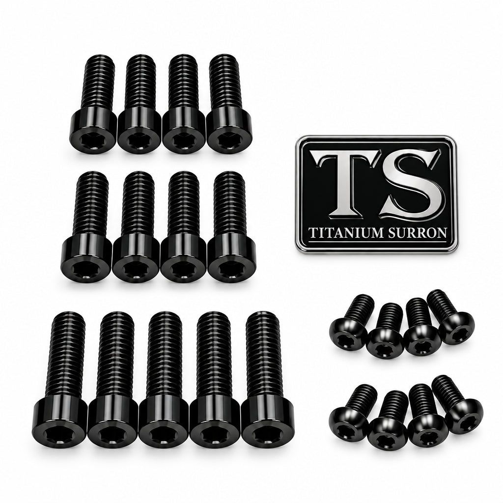Titanium Talaria Komodo Fork Bolt Kits (21 pcs)