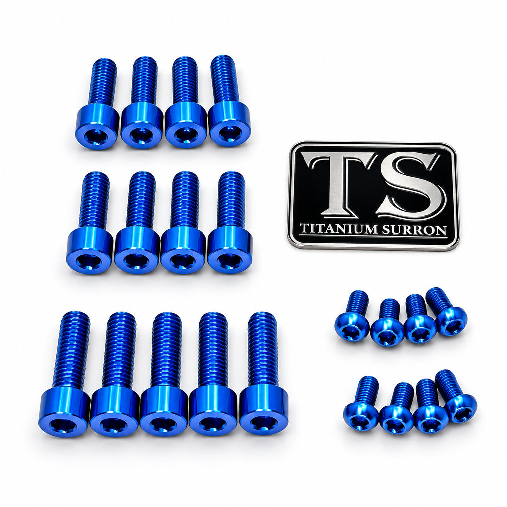 Titanium Talaria Komodo Fork Bolt Kits (21 pcs)