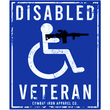 Load image into Gallery viewer, Disabled Veteran Parking Sign Decal Sticker