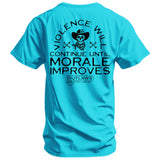 Violence Will Continue Until Morale Improves Men's T-Shirt