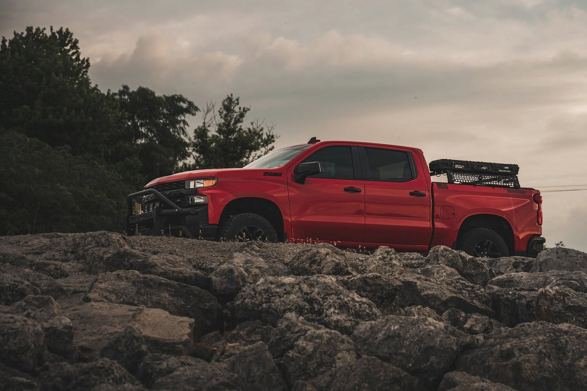 Chevy Silverado & GMC Sierra 1500 Bed Bars | XBRS Low-Profile Truck Bed Cross Bars