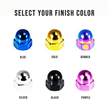 Load image into Gallery viewer, ZSPEC M8-1.25 Metric Acorn Nut, Grade-5 Titanium, Per Nut