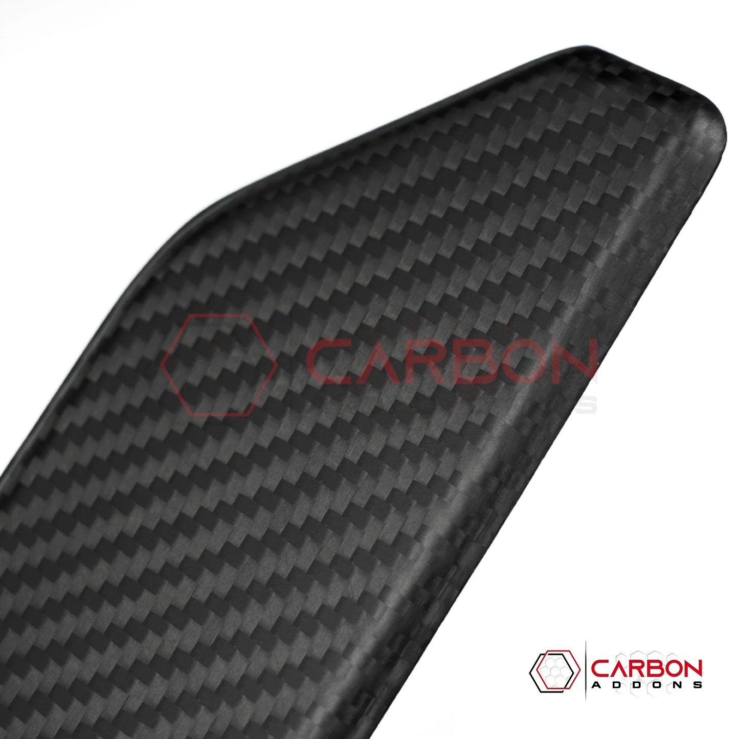 Real Carbon Fiber Interior Door Trim Covers for 2021+ Ford Bronco 2-Door (Glossy or Matte)