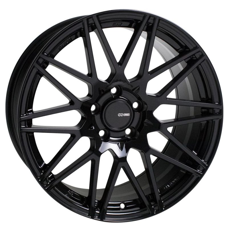 Enkei TMS 18x9.5 5x114.3 15mm Offset 72.6mm Bore Gloss Black Wheel