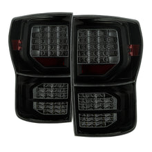 Load image into Gallery viewer, xTune Toyota Tundra 07-13 LED Tail Lights Black Smoked ALT-JH-TTU07-LED-G2-BSM