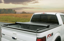 Load image into Gallery viewer, Lund 19-23 Chevrolet Silverado 1500 (5.5ft. Bed) Genesis Roll Up Tonneau Cover - Black