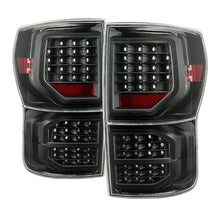 Load image into Gallery viewer, xTune Toyota Tundra 07-13 LED Tail Lights Black ALT-JH-TTU07-LED-G2-BK