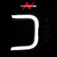 Load image into Gallery viewer, ANZO 18-20 Ford F-150 Full Led Projector Light Bar Headlights Black Amber