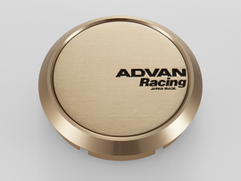 Advan 63mm Flat Centercap - Bronze Alumite-Wheel Center Caps-San Diego Overlanding-Advan
