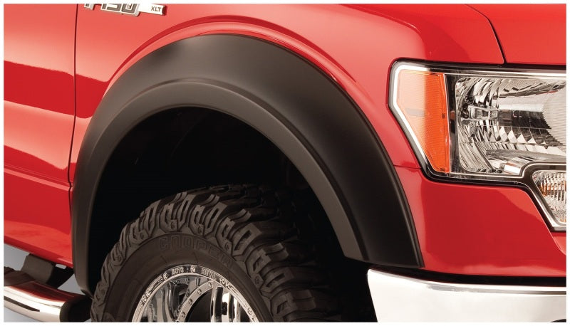 Bushwacker 19-22 Ram 1500 (Excl. Rebel/TRX) 76.3 & 67.4in Bed Extend-A-Fender Flares 2pc RR - Blk