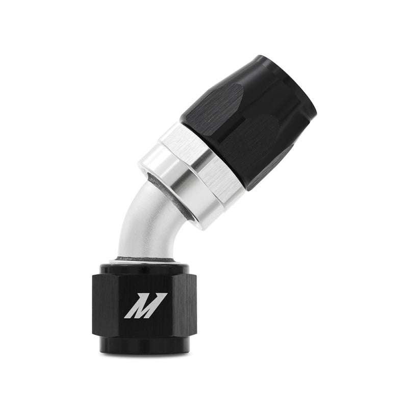 Mishimoto Aluminum -8AN 45 Degree Fitting - Black