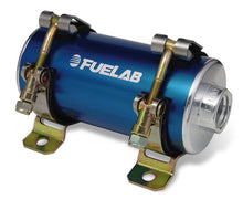 Load image into Gallery viewer, Fuelab Prodigy High Flow Carb In-Line Fuel Pump - 1800 HP - Blue