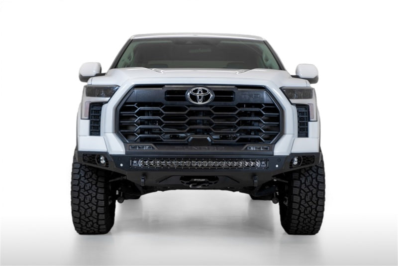 Addictive Desert Designs 22-23 Toyota Tundra Stealth Fighter Winch Front Bumper-Bumpers - Steel-San Diego Overlanding-Addictive Desert Designs