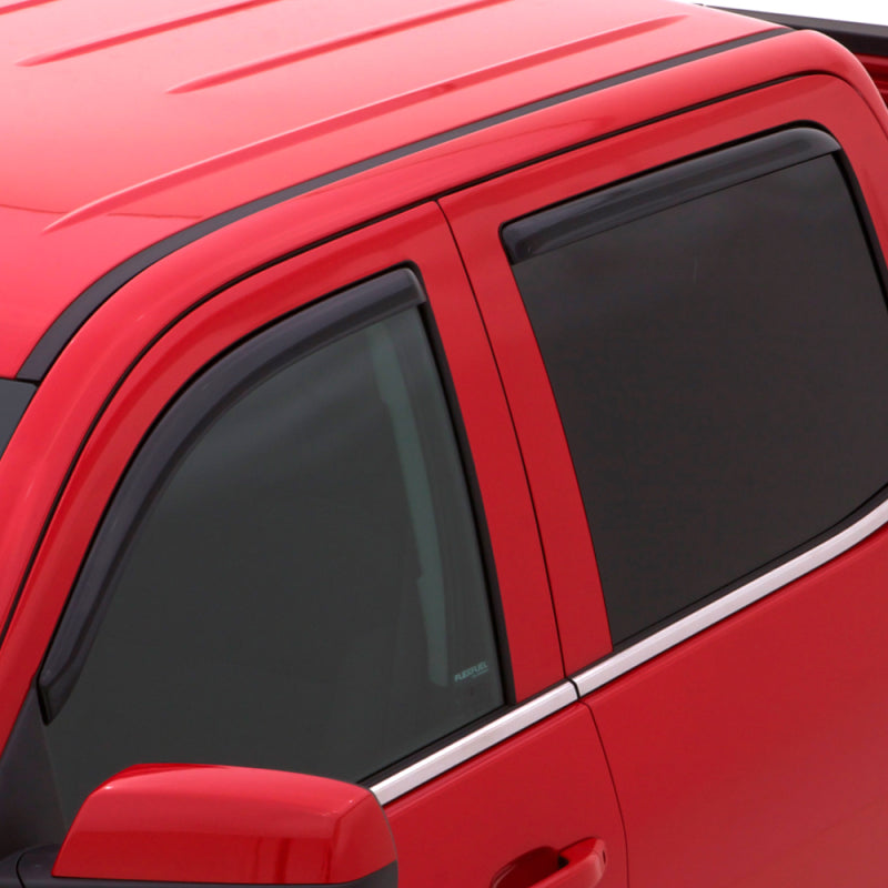 AVS 01-04 Toyota Hilux Double Cab Ventvisor In-Channel Front & Rear Window Deflectors 4pc - Smoke