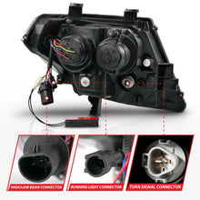 Load image into Gallery viewer, ANZO 09-20 Nissan Frontier Chrome Projector Plank Style DRL w/ Switchback &amp; Sequential LED DRL