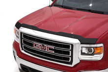 Load image into Gallery viewer, AVS 14-18 GMC Sierra 1500 Aeroskin Low Profile Acrylic Hood Shield - Smoke