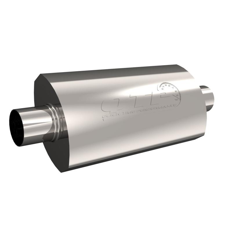 QTP 2.5in Weld-On 304SS AR3 Muffler