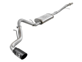 aFe Apollo GT Series 2019 GM Silverado/Sierra 1500 4.3L/5.3L 409 SS CatBack Exhaust System w/Blk Tip