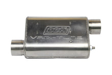 Load image into Gallery viewer, BBK VariTune Adjustable Performance Muffler 2-1/2 Offset/Offset Stainless Steel