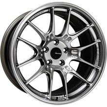 Load image into Gallery viewer, Enkei GTC02 18x8.5 5x114.3 35mm Offset 75mm Bore Hyper Silver Wheel