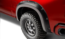 Load image into Gallery viewer, Bushwacker 19-21 Chevrolet Silverado 1500 Pocket Style Flares 2pc REAR- Black