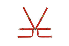 Load image into Gallery viewer, OMP Safety Harness Tecnica 2In Formula Red (Fia 8853-2016)