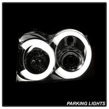 Load image into Gallery viewer, Spyder 05-07 Jeep Grand Cherokee - Light Bar Projector Headlights - Chrome - PRO-YD-JGC05V2-LB-C