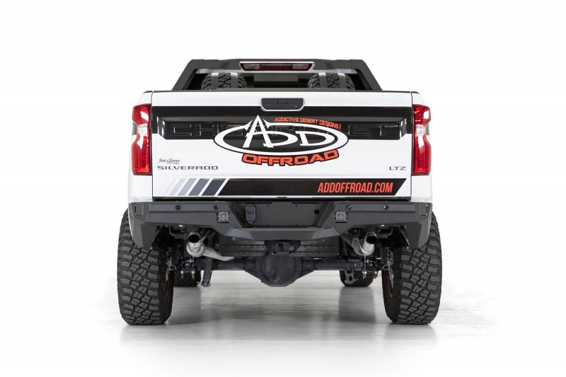 Addictive Desert Designs 2019-2020 Chevrolet Silverado 1500 Stealth Rear Bumper-Bumpers - Steel-San Diego Overlanding-Addictive Desert Designs