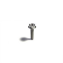 Load image into Gallery viewer, Ticon Industries Titanium Bolt Flanged M6x20x1TP 10mm 6pt Head Drilled