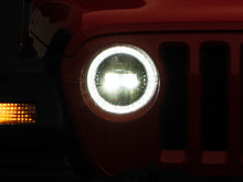 Load image into Gallery viewer, Raxiom 18-22 Jeep Wrangler JL/JT Axial Series LED Headlights- Black Housing (Clear Lens)