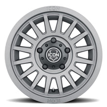 Load image into Gallery viewer, ICON Recon SLX 17x8.5 5x150 25mm Offset 5.75in BS 110.1mm Bore Charcoal Wheel