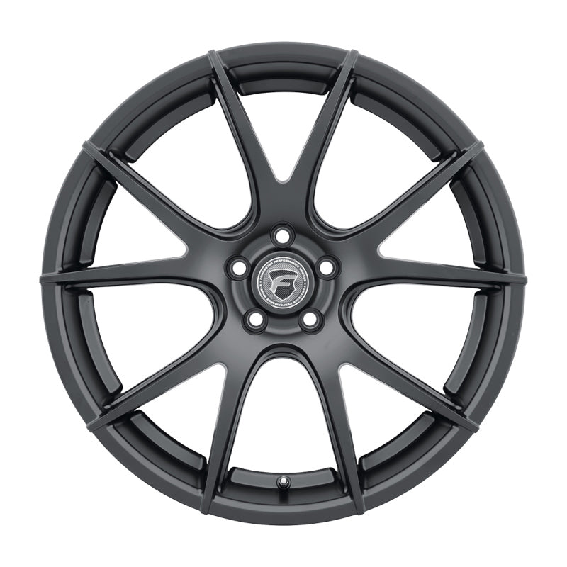 Forgestar CF5V 20x9 / 5x120 BP / ET38 / 6.5in BS Satin Black Wheel