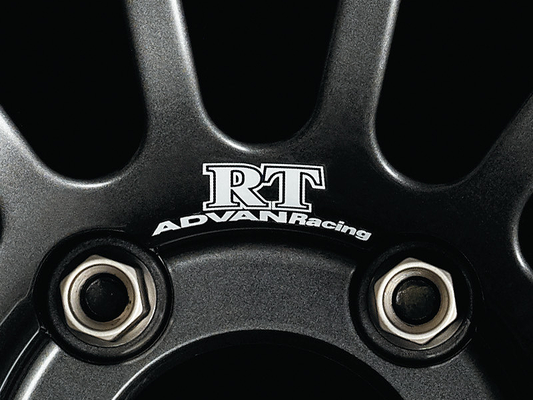Advan RT Spoke Sticker (White) - 2 Pack-Wheel Accessories-San Diego Overlanding-Advan