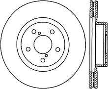 Load image into Gallery viewer, StopTech 05-17 Subaru Impreza WRX/STi SportStop Cryo Slotted &amp; Drilled Front Right Rotor